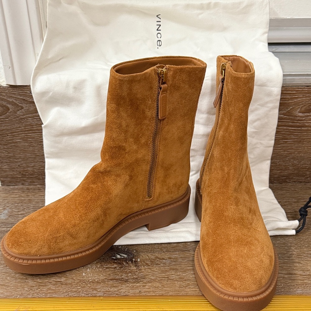 New Women's Vince Kady Suede Ankle Boot